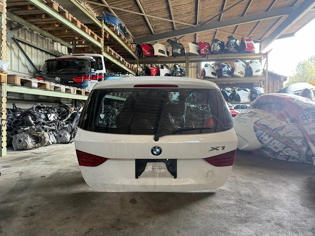 BMW X1 E84 Weiss Heckklappe 2009-2012 Original