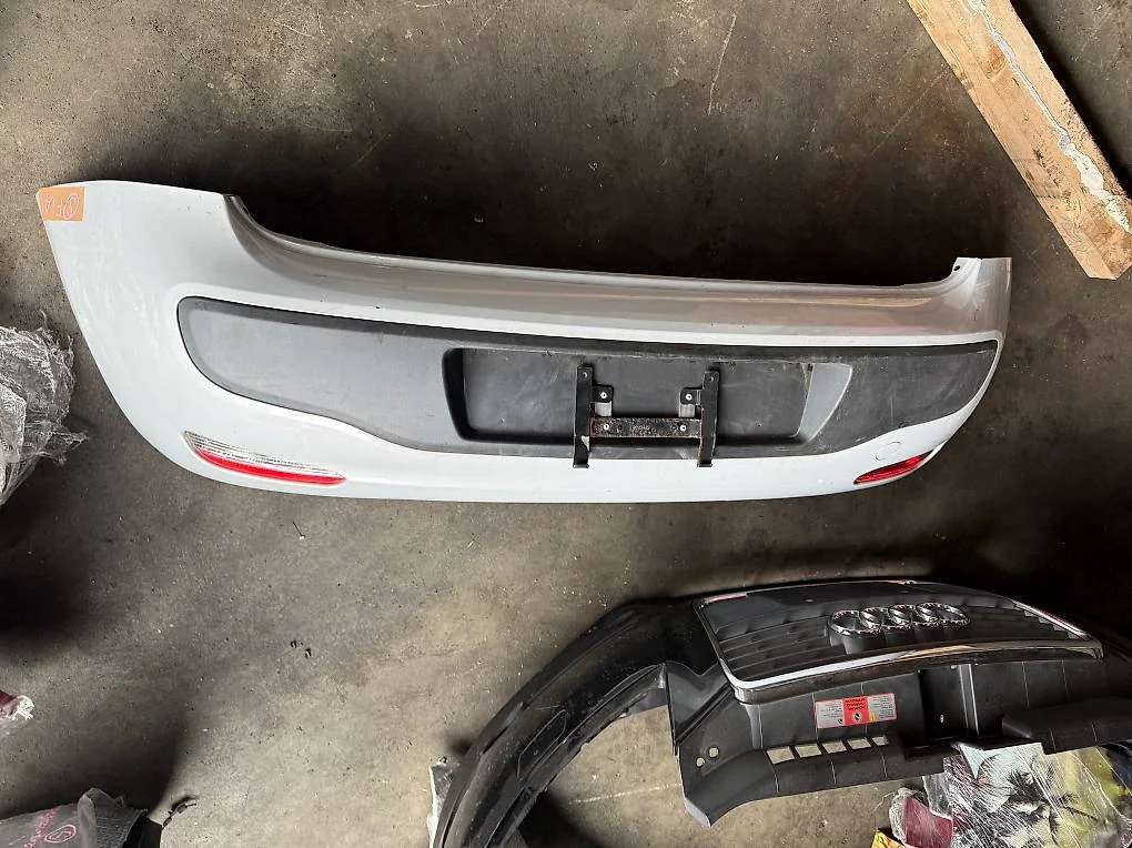 Fiat Punto 199 Weiss Stossstange Hinten 2005-2012