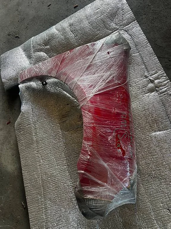VW Golf 6 2009-2013 Kotflügel Links Rot
